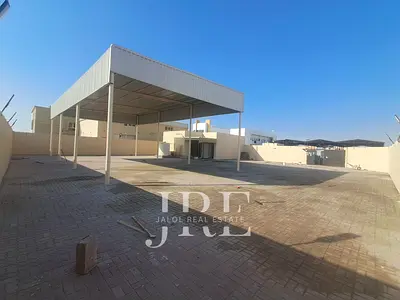 Warehouse for Rent in Sharjah | Open yard + Shops