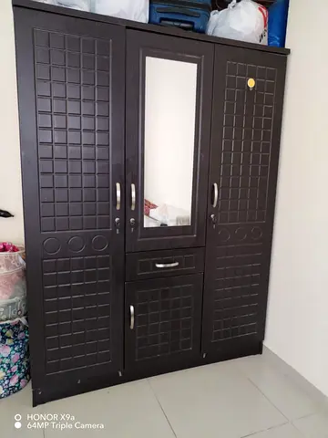 Wardrobe (Cupboard) with attached drawer and mirror