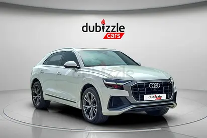 AED 2643/month | 2021 Audi Q8 55 TFSI quattro S line | GCC Specs | Ref#433306