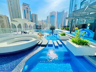 Exclusive 3-Bedroom Luxury Apartment with Stunning Sea Views and Master Bedroom in Iconic Tower"