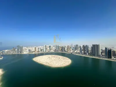 شقة للبيع في برج النخلة 1 بإطلالة بحرية