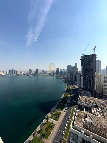 Apartment for sale in Al Dana Tower with an open view