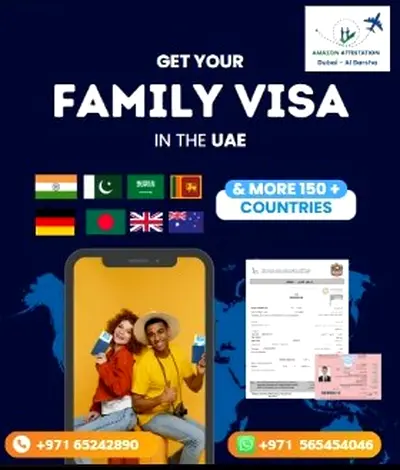 FAMILY VISA SERVICES-SPOUSE/PARENTS AND CHILD