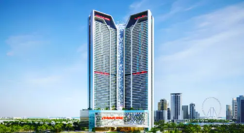 شقة 3 غرف مع مسبح خاص | Uptown & Sea View Diamondz by Danube | مساحة 1,519 قدم² | فرصة فريدة