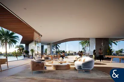 استوديو على الواجهة البحرية | عزيزي فينيسيا 12 | إطلالات على البحيرة والمارينا | مفروش