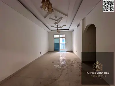 غرفتين صالة كبيرة مطبخ واسع 2 حمام خزائن حائط بلكون اطلالة مفتوحة  تكييف مركزي تسهيلات في الدفع قريبه لمخرج دبي الشارقة قريبه الاماكن العامة والخدمية