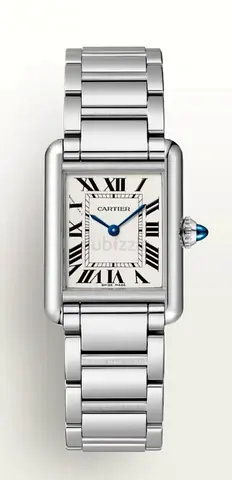 Cartier Tank Must – Stainless Steel – Silver Roman Dial