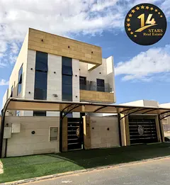 *Villa for rent in the heart of Al Yasmeen – First occupant, ready to move in, 5 master bedrooms,