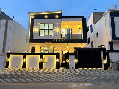 فيلا فاخرة G+2 للبيع في حليو 2 – 6 غرف ماستر + تصميم عصري فاخر