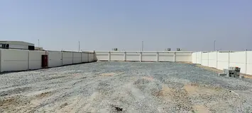 Rare Industrial Investment Opportunity Fenced Open Yard Plots for Sale in Sajaa – Al Hanou