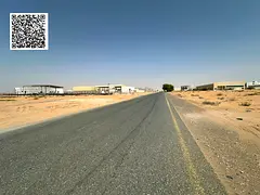 Asphlat Road ,Ready to Move 43,594 Sq.ft Industrial Land for Sale in Umm Al Thoub, Umm Al Quwain