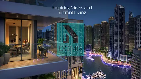 Stylish | View 1BR Apartment Marina Cove by Emaar