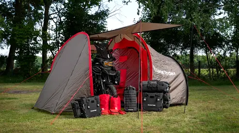Lone Rider Moto tent
