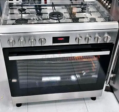Bosch Series 6 Full Gas Range Cooker – 90 cm, 5 Burners