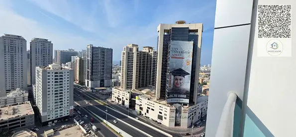 1 Bedroom Apartment for Sale in C2 Tower – Open View | Balcony + Parking | Easy Installments