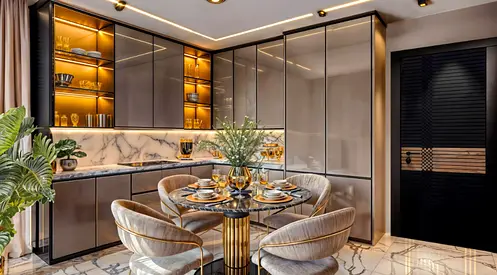 شقة فاخرة 3 غرف نوم مع مسبح خاص في Diamondz by Danube بإطلالة بانورامية على Jumeirah Islands | رفاهية مطلقة وفرصة استثمارية ممتازة | 3,800,000 درهم