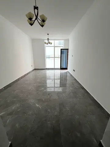 Three bedroom apartment with living room, gym, swimming pool and free parking. Spacious unit in Sharjah Al Majaz 2, prime location close to all servic