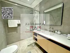 One bedroom and living room for sale in Creek Tower 1, a waterfront project with a partial view of t