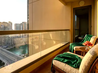 Partial Marina View|Furnised|Vacant From April 20
