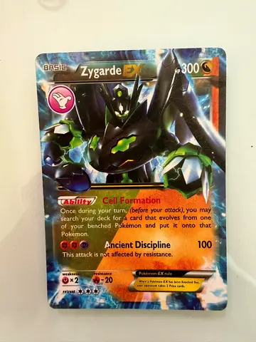 Zygarde EX Pokemon Card