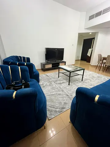 ✨ Brand New 1BR in Al Rumaila ✨ First Inhabitant | Private Parking | All-Inclusive + Internet | Near Corniche “”