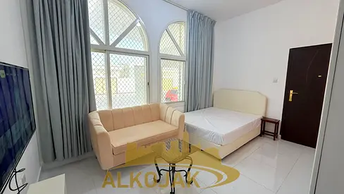 Neat Furnished Studio in Khalifa City | 3600 AED Monthly | Bills Included | 24/7 Maintenance