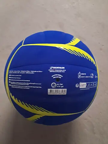 Blue and Yellow Sports football