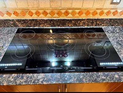 SIEMENS latest model electric ceramic 5 HOBS cooktop built-in 90cm integrated  model