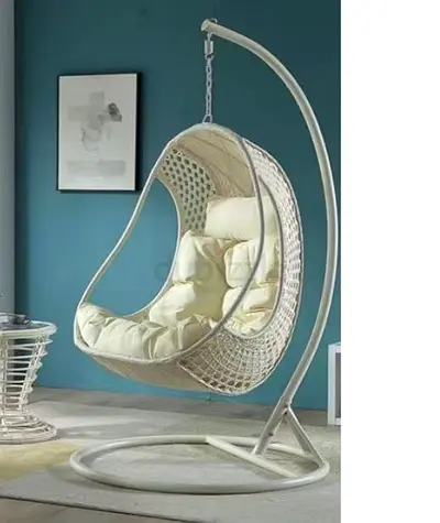 Stylish Hanging Egg Chair with Stand