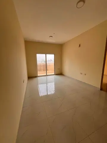One bedroom and living room, bathroom, and balcony, central air conditioning, spacious areas, and a prime location behind Al Safeer and opposite Sharj