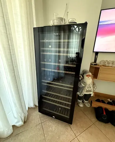 Terim wine fridge dual temperature 128 beverage capacity like new condition