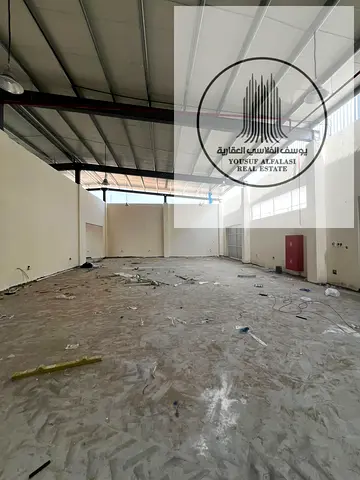 For Rent – ​​Two Warehouses Available Together, First Occupancy | Area 6,500 sq ft | 35 kW Electricity – Umm Al Quwain