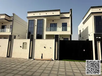 فيلا جديدة بالكامل مكونة من 3 غرف نوم للإيجار في الحليو عجمان