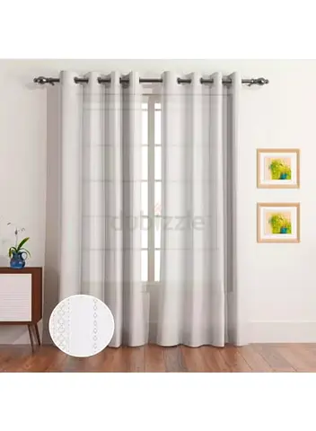 Sara 2-Piece Sheer Curtain Set 140 × 240 cm