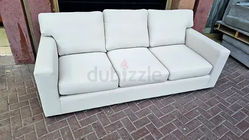 Crategbarrel Sofa bed Beige