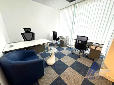 Furnished Office | Business Center | Full Amenities | Prime Location | Elegant Workspace