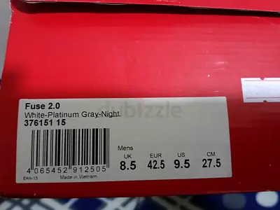 Fuse 2.0 Sneakers in White-Platinum Gray