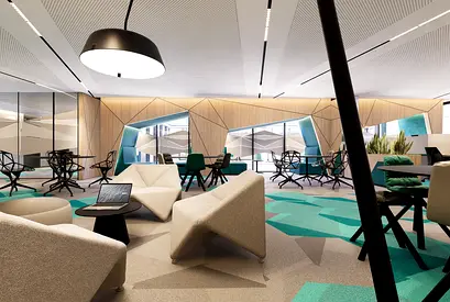 FULLY FURNISHED CO WORKING DESK SPACE FOR RENT