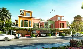 SINGLE ROW | NEXT TO LAGOON | CORNER PLOT | 5BR+M | VASTU
