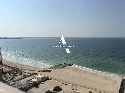 Luxury 2BR Sea View Apartment | Private Beach Access | The Residence, Sharjah