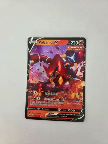 Pokémon Volcanion V (single strike) Ultra Rare