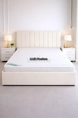 Brand new Queen size bed storage bed nd medical mattress queen bed