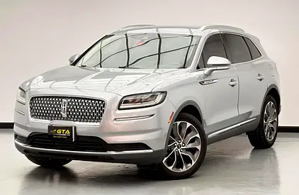 2022 Lincoln Nautilus Presidential, Sep/2027 Lincoln Warranty + Service Contract, Lincoln FSH, GCC