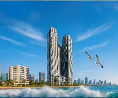 مشروع برج موجان / عيش الفخامة على كورنيش عجمان / بمقدم 5% فقط وقسط شهري 1 %