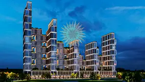 Bright 1 Bed Residence with Scenic City Views