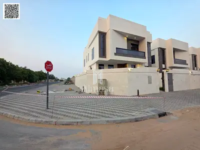 فرصة مميزه لامتلك فيلا تصميم اوروبى تشطيب شخصى شامل رسوم التسجيل والتملك جاهزة للسكن بموقع مميز قريبه لشارع الشيخ محمد بن زايد تملك حر لجميع الجنسيات