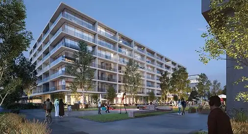 For sale: The most beautiful two-bedroom apartment with a living room and balcony in Sharjah, featuring modern finishing and excellent decor.