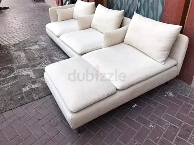 IKEA Soderhamn L Shape Sofa Beige