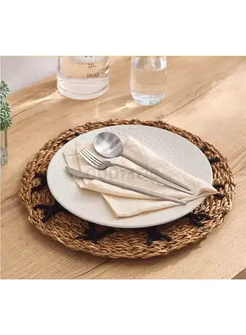Jute Naturaloom Placemat 35 cm – Beige / Natural