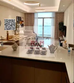 One bedroom and living room for sale in Creek Tower 3 on the waterfront